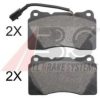 REMSA 066612 Brake Pad Set, disc brake